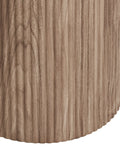 Athens Couchtisch Tischplatte aus Keramik, weiß/braun Couchtisch Living Nordic