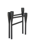 Kerzenhalter Metall, schwarz Kerzenhalter Living Nordic
