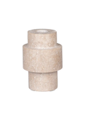 Kerzenhalter Travertin, natur – Ø7x10 cm Kerzenhalter Living Nordic
