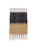 Sintra Plaid Acryl, schwarz/braun/weiß Plaid Living Nordic