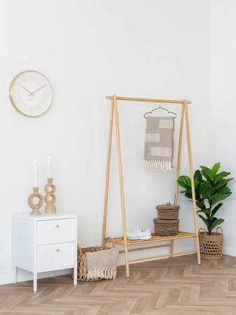 Manaus Kleiderstange Bambus, natur Garderobe Living Nordic
