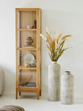 Hou Dekotopf Metall, antik beige – Ø24x78,5 cm Dekotopf Living Nordic