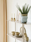 Vase Keramik, hellblau Vase Living Nordic