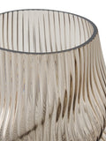 Vase mundgeblasenes Glas, braun Vase Living Nordic
