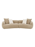 Dali Sofa hellbraun Sofa Living Nordic
