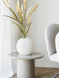 Vase Keramik, weiß Vase Living Nordic