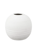 Vase Keramik, weiß Vase Living Nordic Ø30x28,5 cm