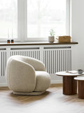 Hawkes Loungesessel sand, mit Drehfunktion Sessel Living Nordic