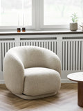 Hawkes Loungesessel sand, mit Drehfunktion Sessel Living Nordic