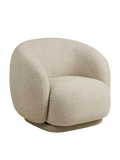Hawkes Loungesessel sand, mit Drehfunktion Sessel Living Nordic