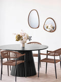 Vase Zement, braun/beige Vase Living Nordic