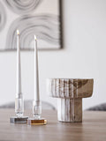 Vase Zement, braun/beige Vase Living Nordic