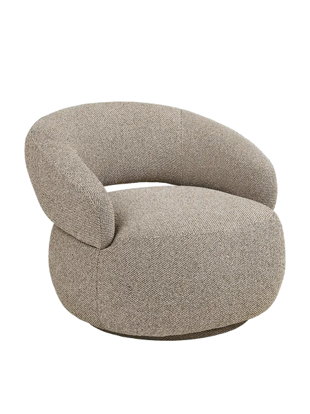 Sion Loungesessel sand, mit Drehfunktion Sessel Living Nordic