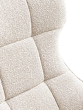 Turin Loungesessel Stoff, natur, mit Drehfunktion Sessel Living Nordic