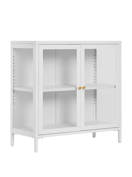 Dalby Schrank weiß, 80 x 35 x 80 cm Schrank Living Nordic
