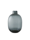 Vase Glas, rauchschwarz Vase Living Nordic