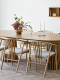 Vase mundgeblasenes Glas, rauchbraun Vase Living Nordic