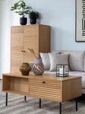 Vase Glas, braun Vase Living Nordic