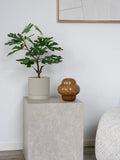 Vase Glas, braun Vase Living Nordic