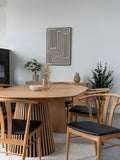 Vase Glas, braun Vase Living Nordic