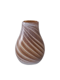 Vase Glas, braun Vase Living Nordic Ø16x23 cm