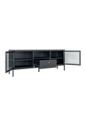 Dalby TV-Bank Stahl/Glas, schwarz TV-Bank Living Nordic