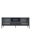 Dalby TV-Bank Stahl/Glas, schwarz TV-Bank Living Nordic