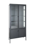 Vitrine | Brisbane Vitrine schwarz - von House Nordic online kaufen bei LIVINGforme.