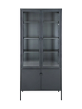 Vitrine | Brisbane Vitrine schwarz - von House Nordic online kaufen bei LIVINGforme.