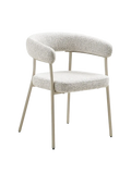 Trivio Esszimmerstuhl Stoff Esszimmerstuhl Living Nordic sand, graue Beine