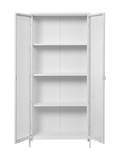 Brisbane Vitrine weiß, 80 x 35 x 175 cm Vitrine Living Nordic