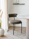 Badalona Esszimmerstuhl Bouclé Esszimmerstuhl Living Nordic