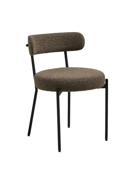 Badalona Esszimmerstuhl Bouclé Esszimmerstuhl Living Nordic