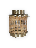 Windlichter und Kerzenschein | Windlicht Laterne | Vienna mit Wiener Geflecht, Gold - von LIVING online kaufen bei LIVINGforme.
