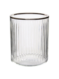 Windlicht | Windlicht | Glas mit Platinrand 15x13 - von LIVING online kaufen bei LIVINGforme.