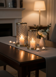 Windlichter und Kerzenschein | Windlicht | Hurricane aus Glas, Gold - von LIVING online kaufen bei LIVINGforme.