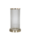 | Windlicht | Hurricane aus Glas, Gold - von LIVING online kaufen bei LIVINGforme.