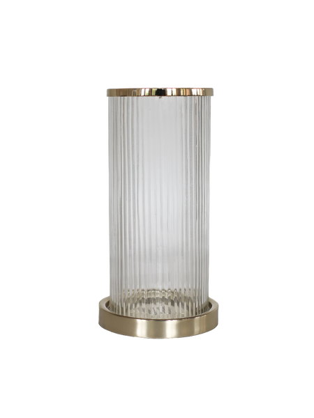 | Windlicht | Hurricane aus Glas, Gold - von LIVING online kaufen bei LIVINGforme.