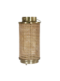 Windlichter und Kerzenschein | Windlicht Laterne | Vienna mit Wiener Geflecht, Gold - von LIVING online kaufen bei LIVINGforme.