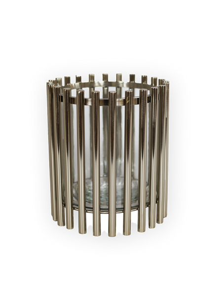 Windlichter und Kerzenschein | Windlicht | Zara aus Glas, Gold - von LIVING online kaufen bei LIVINGforme.