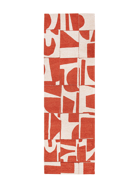 Teppichläufer | Craft Papercut Läufer Rust | Art.-Nr. 9364 - von Louis de Poortere online kaufen bei LIVINGforme.