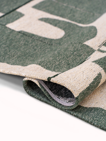 Runder Teppich | Craft Papercut Runder Teppich Sea Spray | Art.-Nr. 9361 - von Louis de Poortere online kaufen bei LIVINGforme.