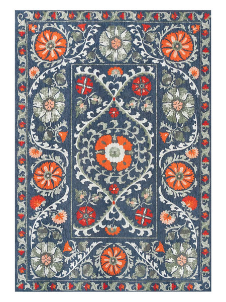 Antiquarian Suzani Nordic Teppich Teppich Louis de Poortere