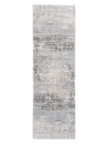 Atlantic Streaks Coney Grey Läufer Teppich Louis de Poortere