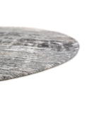 Atlantic Streaks Coney Grey Runder Teppich Teppich Louis de Poortere
