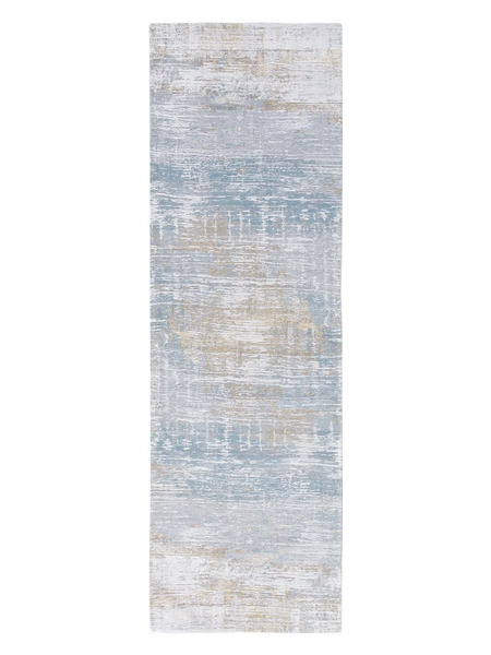 Atlantic Streaks Long Island Blue Läufer Teppich Louis de Poortere