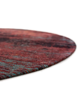 Atlantic Streaks Nassau Red Runder Teppich Teppich Louis de Poortere