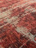Atlantic Streaks Nassau Red Runder Teppich Teppich Louis de Poortere