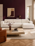 Ecksofa | FLEXLUX Lucera 2,5-Sitzer mit Récamiere rechts - von Flexlux online kaufen bei LIVINGforme.