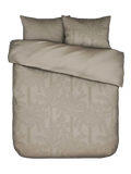Essenza Palma Baumwoll-Bettwäsche in Taupe – Ansicht 5